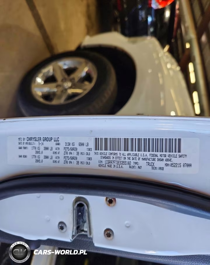 2014 Ram 1500 St VIN:1C6RR7FT2ES355102 - 12