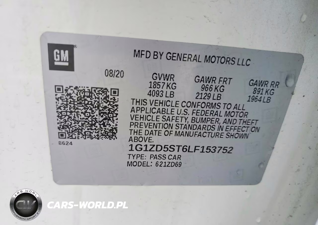 2020 Chevrolet Malibu Lt VIN:1G1ZD5ST6LF153752 - 12