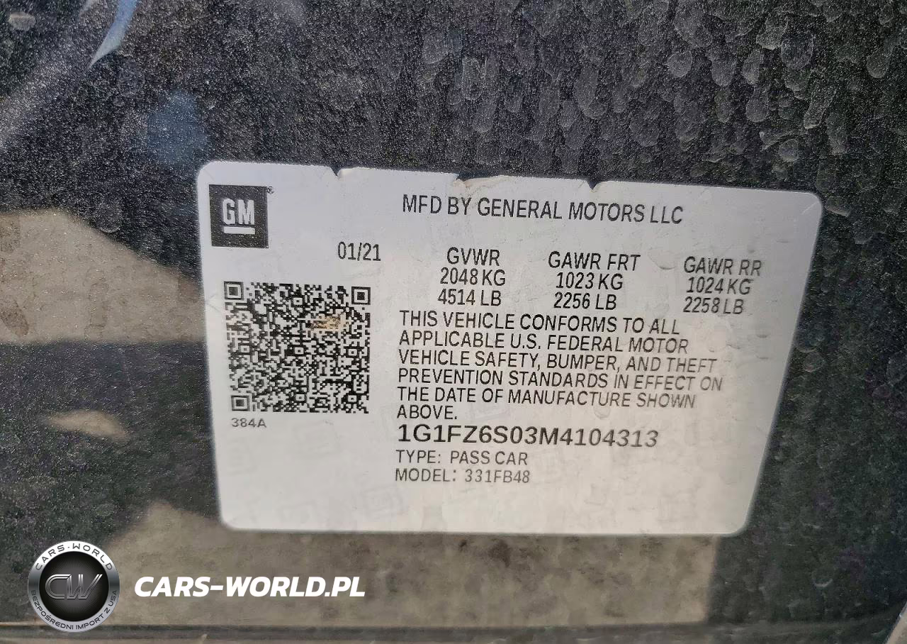 2021 Chevrolet Bolt Ev Premier VIN:1G1FZ6S03M4104313 - 12