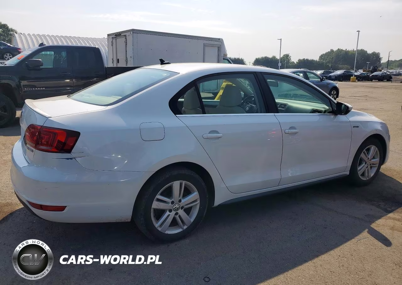 2014 Volkswagen Jetta Hybrid VIN:3VW637AJXEM279685 - 3