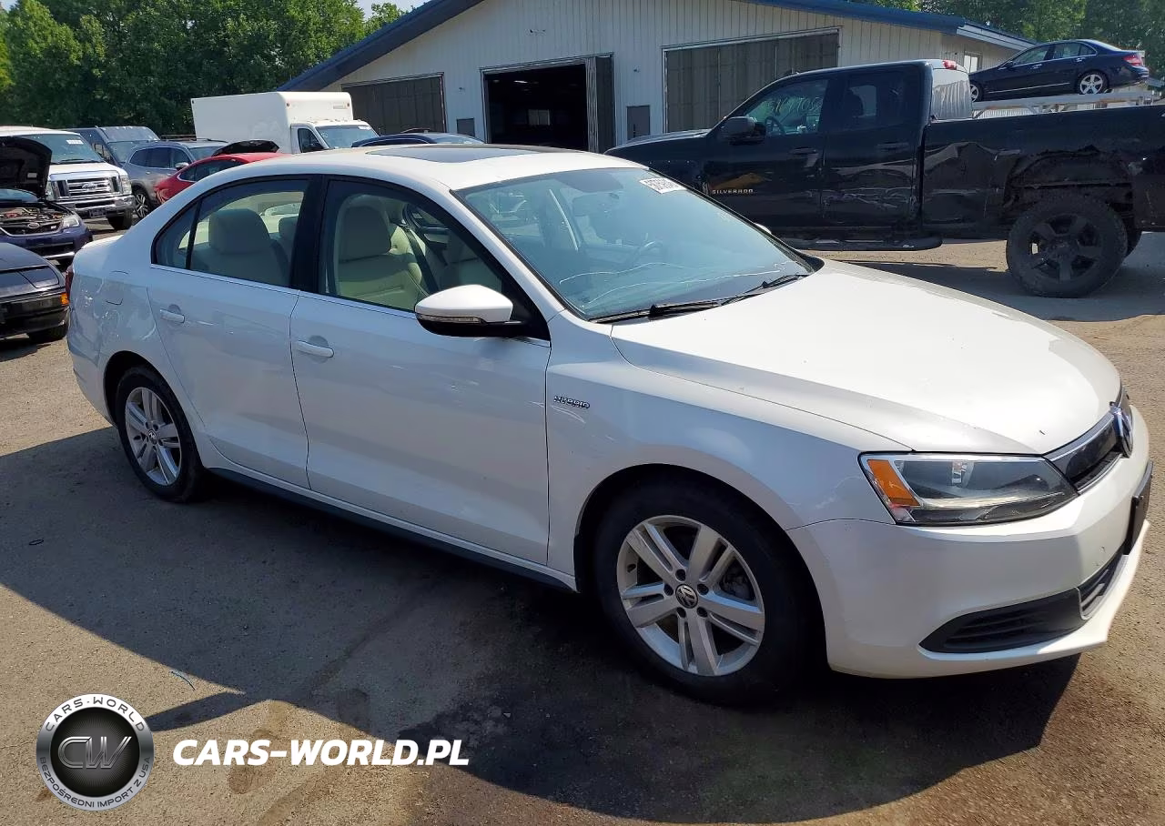 2014 Volkswagen Jetta Hybrid VIN:3VW637AJXEM279685 - 4