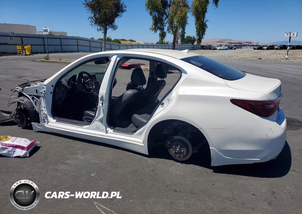 2018 Infiniti Q50 3.0T Luxe VIN:JN1EV7AP9JM356181 - 2