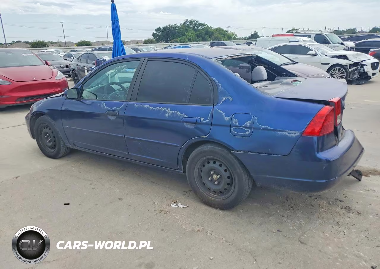 2003 Honda Civic Ex VIN:2HGES25793H622065 - 2
