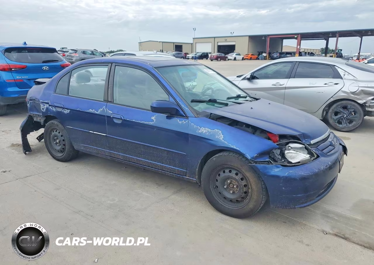 2003 Honda Civic Ex VIN:2HGES25793H622065 - 4