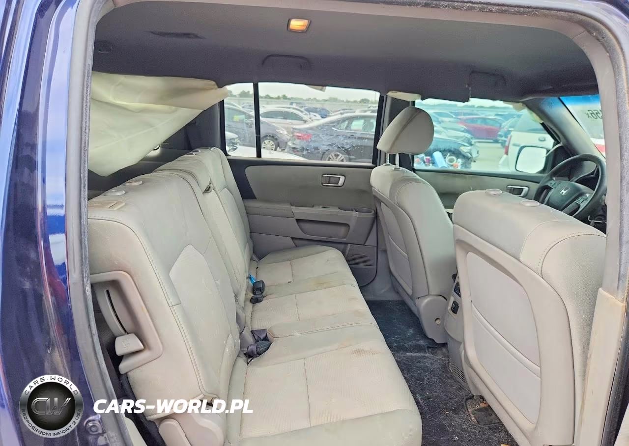 2013 Honda Pilot Lx VIN:5FNYF3H21DB035355 - 11