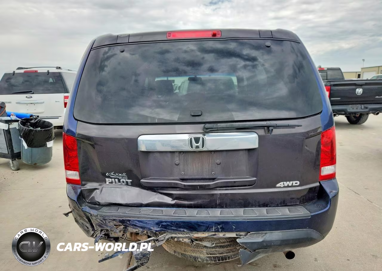 2013 Honda Pilot Lx VIN:5FNYF3H21DB035355 - 6