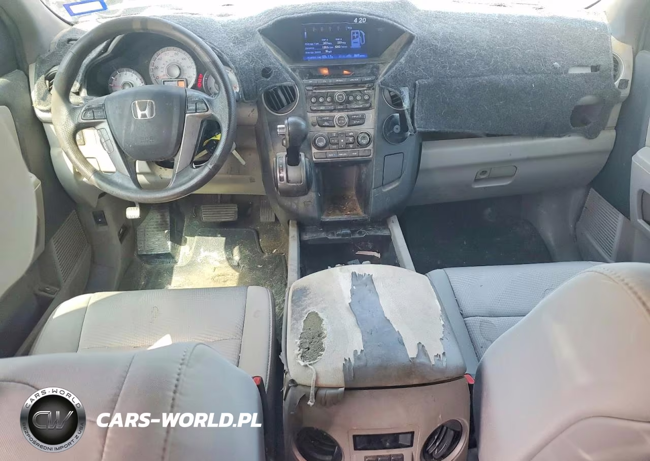 2013 Honda Pilot Lx VIN:5FNYF3H21DB035355 - 8
