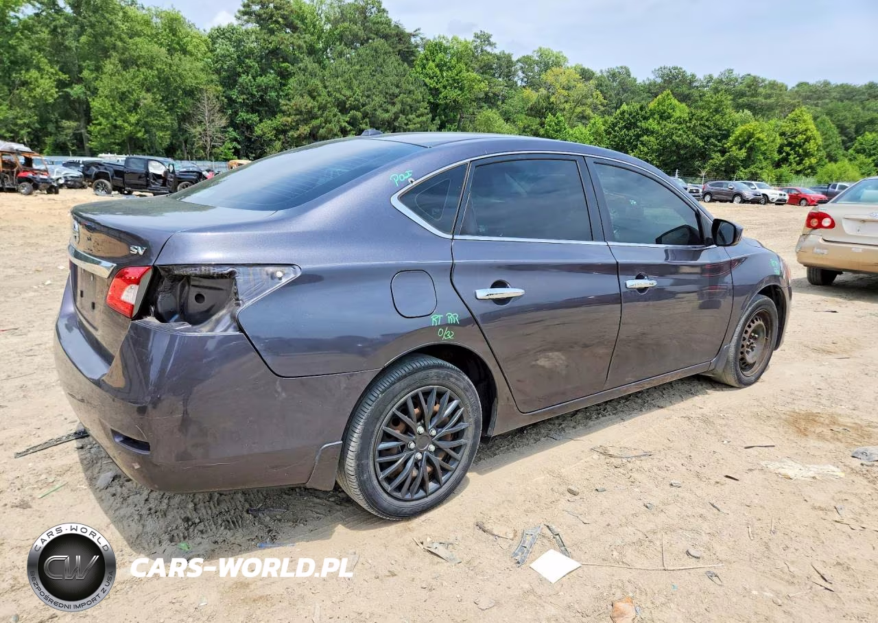 2015 Nissan Sentra Sv VIN:3N1AB7AP4FL679112 - 3
