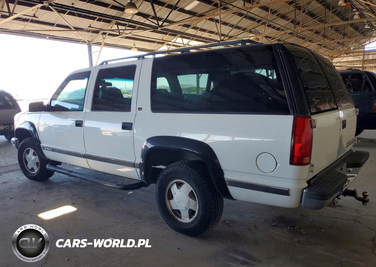 1998 Chevrolet Suburban K1500 VIN:3GNFK16RXWG124160 - 2