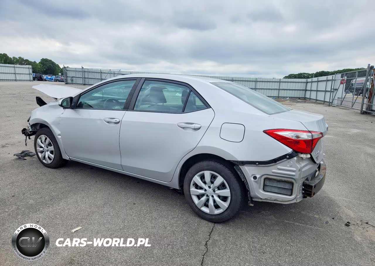 2015 Toyota Corolla Le VIN:2T1BURHE6FC282631 - 2