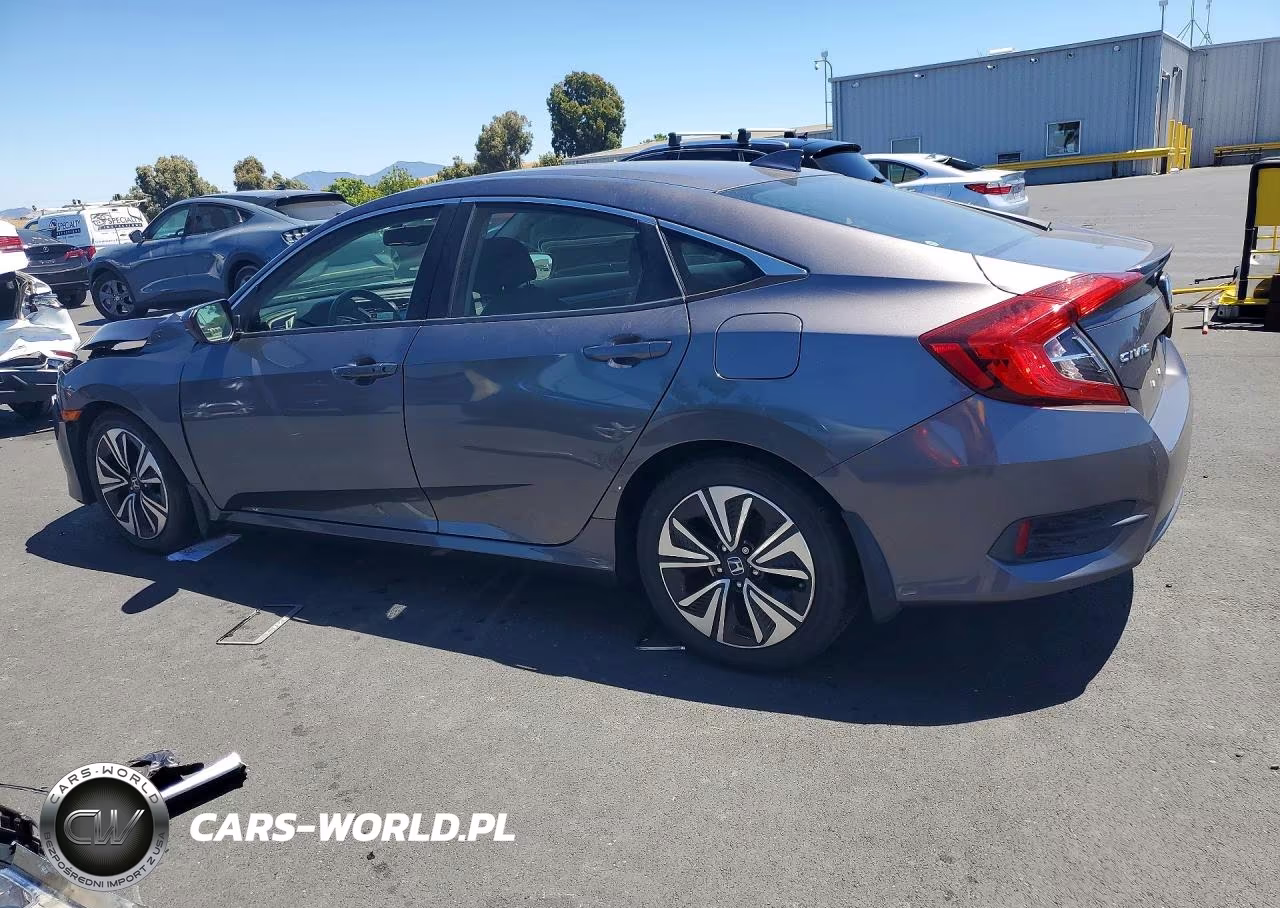 2018 Honda Civic Exl VIN:JHMFC1F7XJX008478 - 2