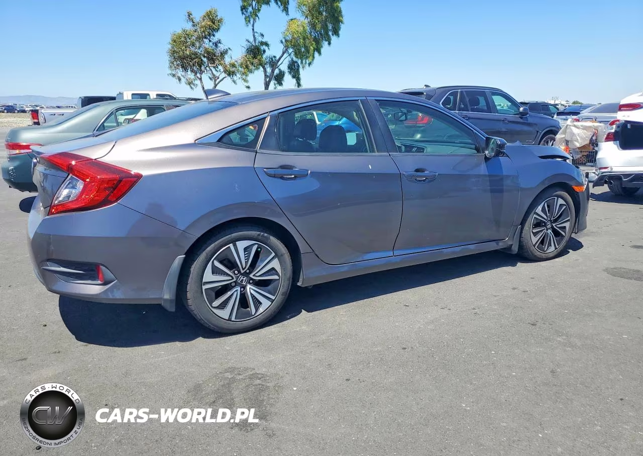 2018 Honda Civic Exl VIN:JHMFC1F7XJX008478 - 3