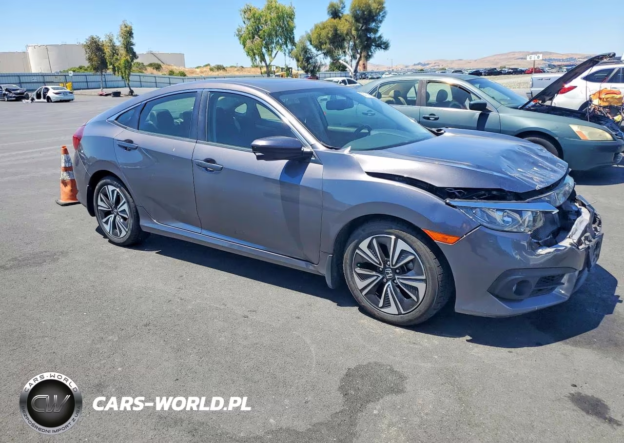 2018 Honda Civic Exl VIN:JHMFC1F7XJX008478 - 4