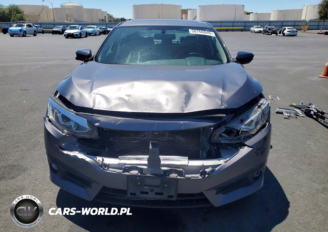 2018 Honda Civic Exl VIN:JHMFC1F7XJX008478 - 5