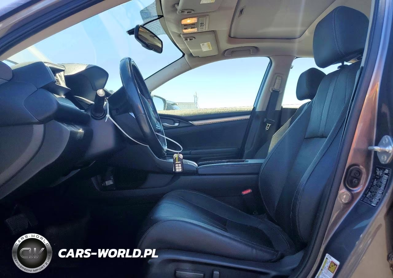 2018 Honda Civic Exl VIN:JHMFC1F7XJX008478 - 7