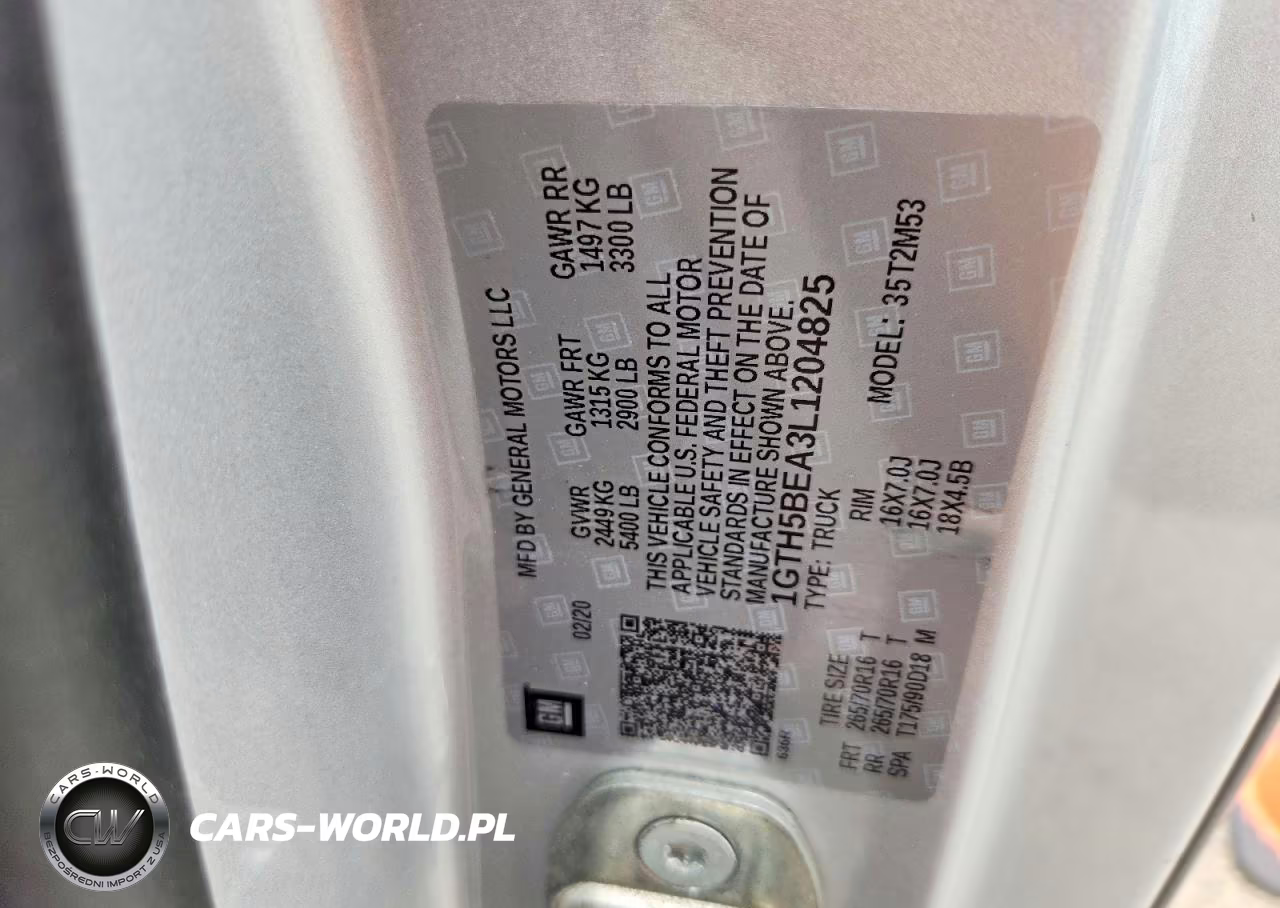 2020 GMC Canyon VIN:1GTH5BEA3L1204825 - 12
