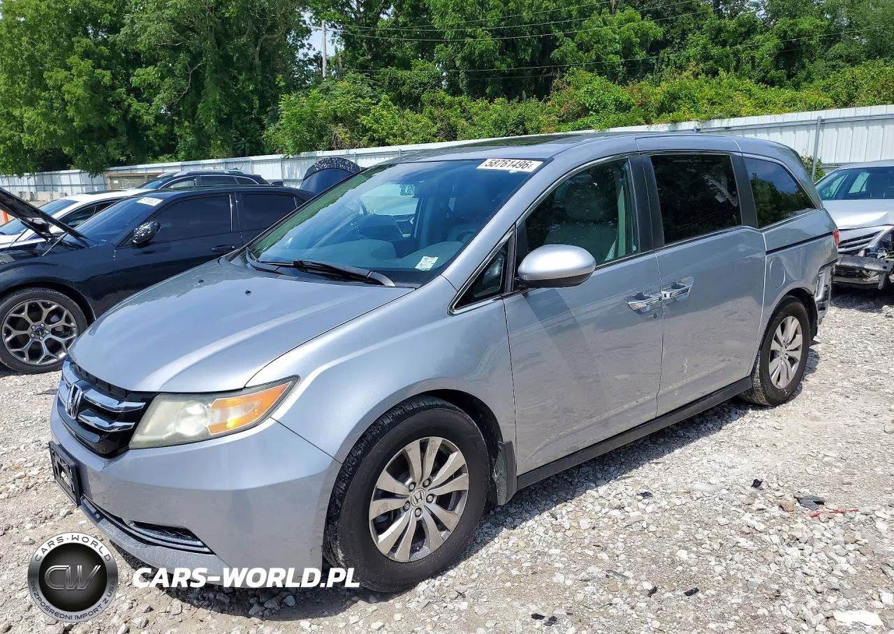 2016 Honda Odyssey Exl VIN:5FNRL5H65GB051901 - 1