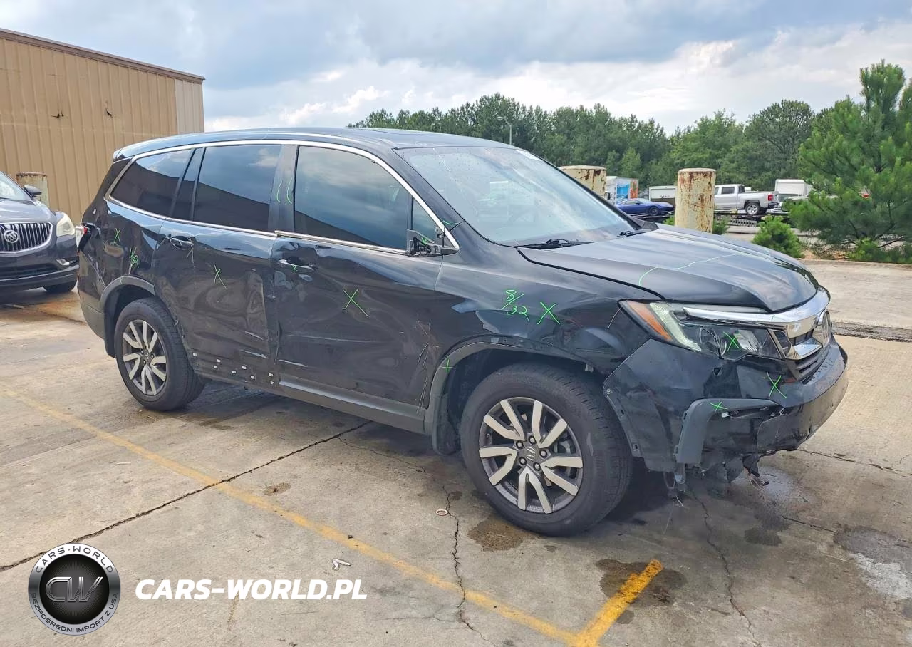 2019 Honda Pilot Exl VIN:5FNYF5H56KB046886 - 4