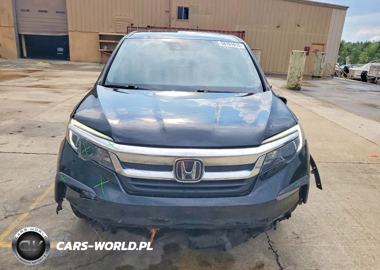 2019 Honda Pilot Exl VIN:5FNYF5H56KB046886 - 5