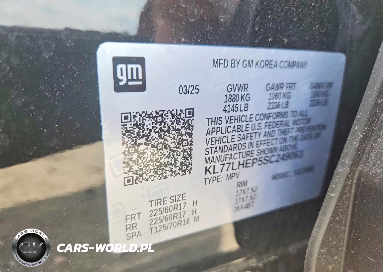 2025 Chevrolet Trax 1Lt VIN:KL77LHEP5SC249063 - 13