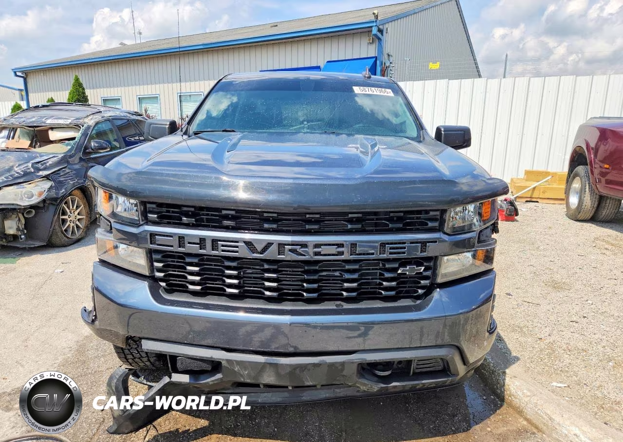 2021 Chevrolet Silverado K1500 Custom VIN:1GCPYBEK0MZ302435 - 5