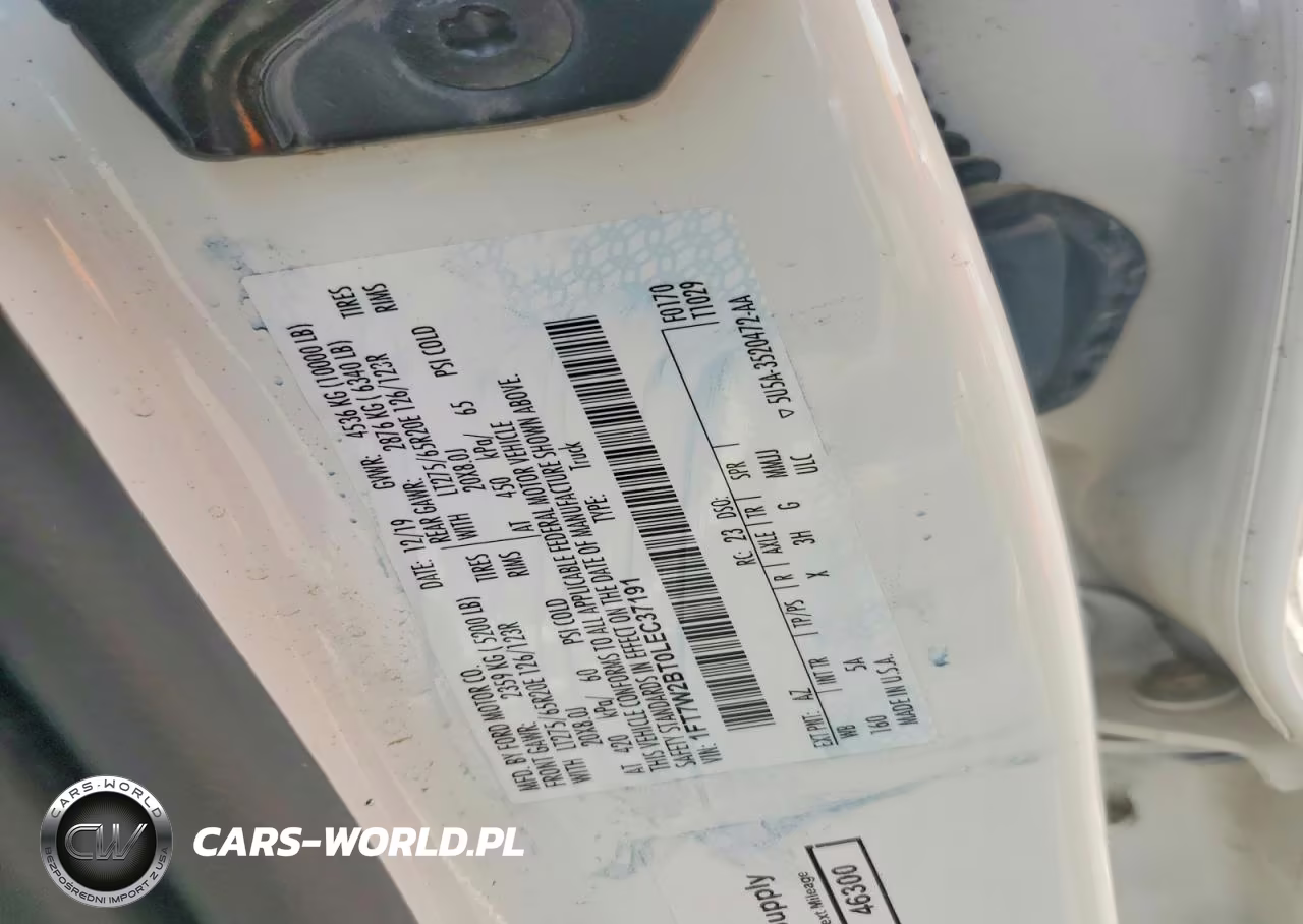 2020 Ford F250 Super Duty VIN:1FT7W2BT0LEC37191 - 12