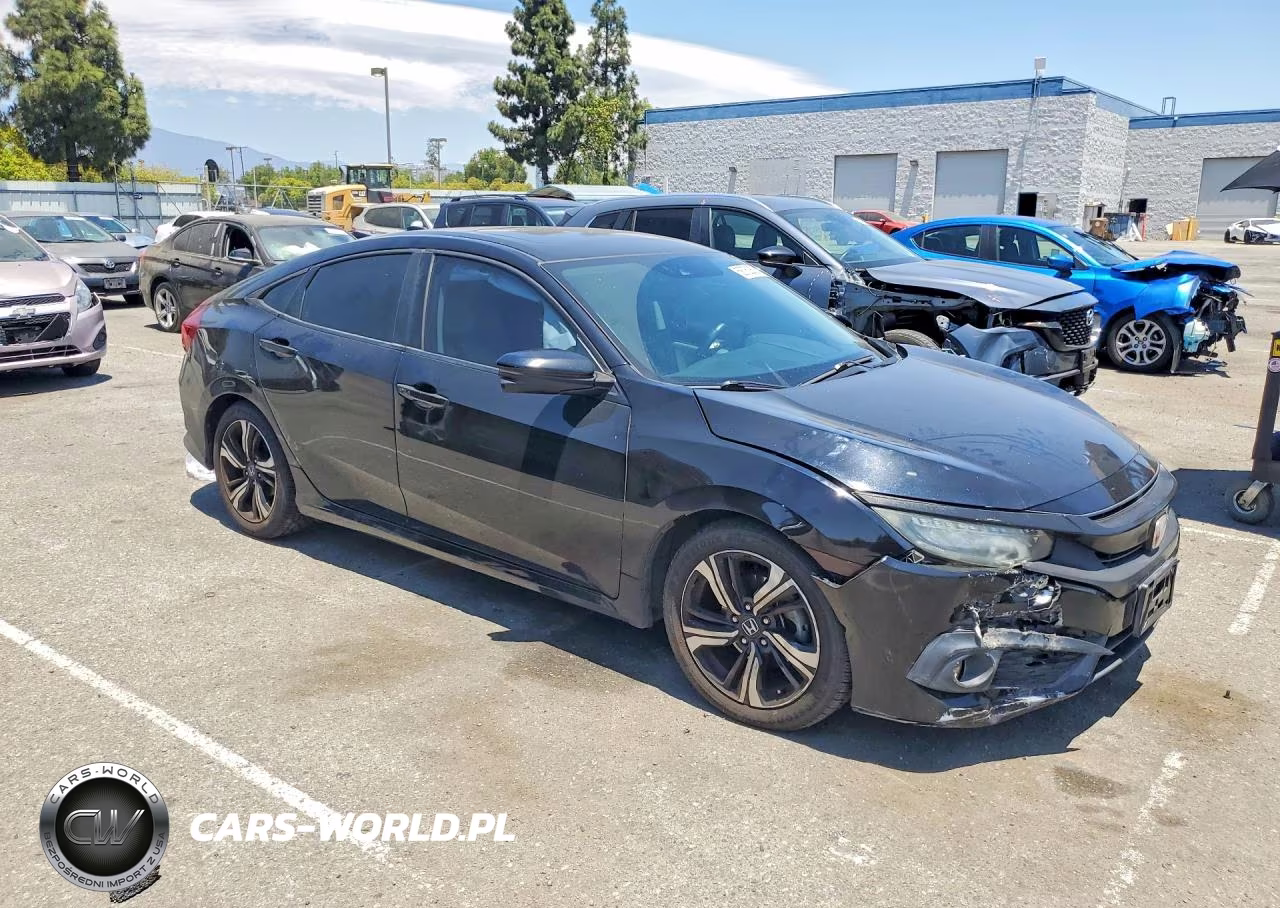 2016 Honda Civic Touring VIN:2HGFC1F93GH635640 - 4