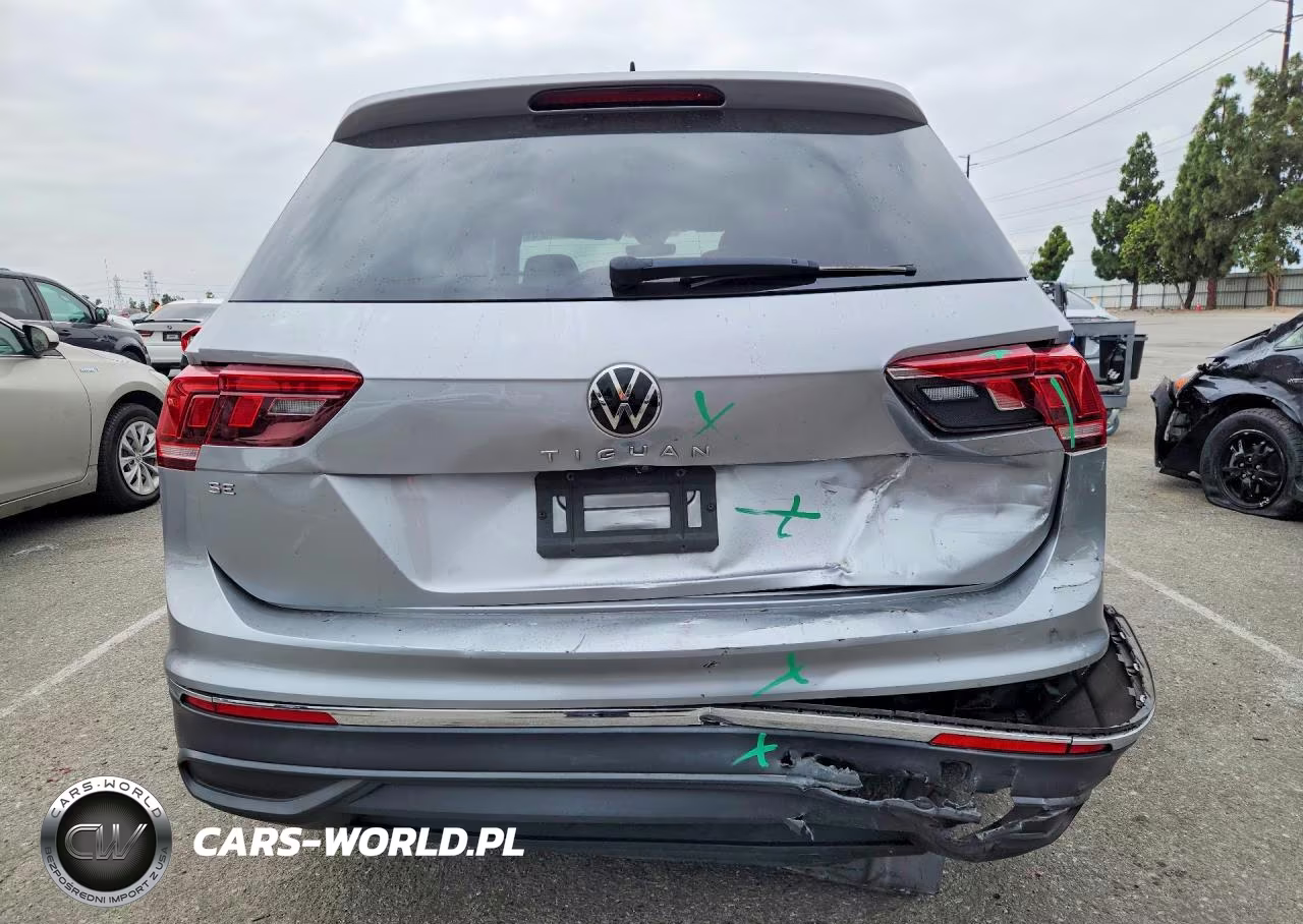 2022 Volkswagen Tiguan Se VIN:3VV3B7AX4NM061076 - 6