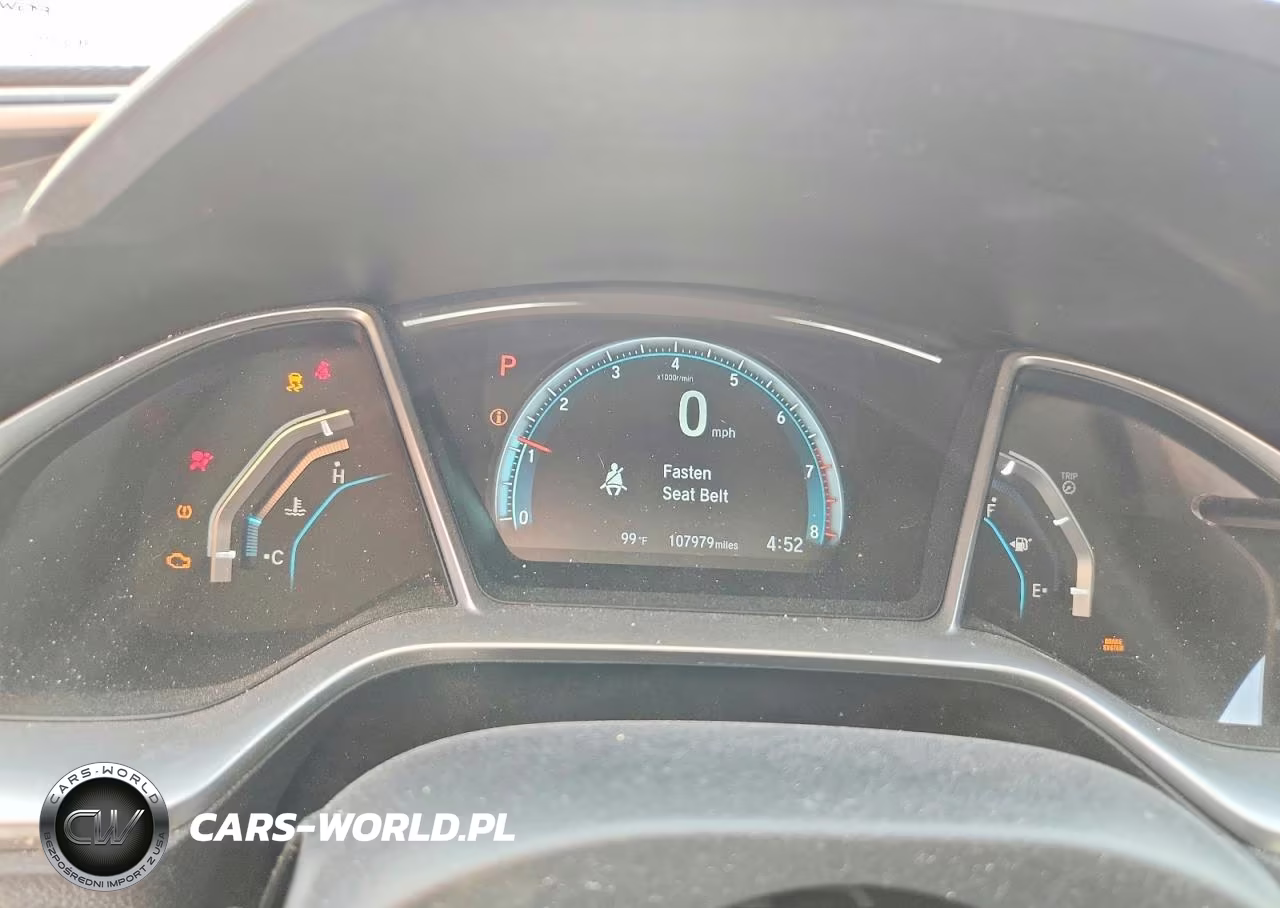 2018 Honda Civic Ex VIN:2HGFC2F71JH507084 - 9