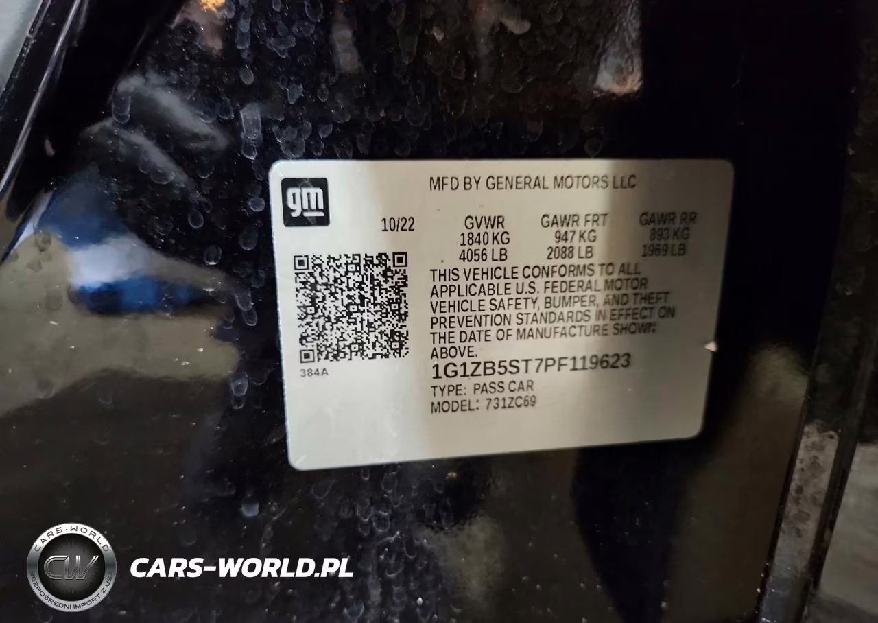 2023 Chevrolet Malibu Ls VIN:1G1ZB5ST7PF119623 - 12