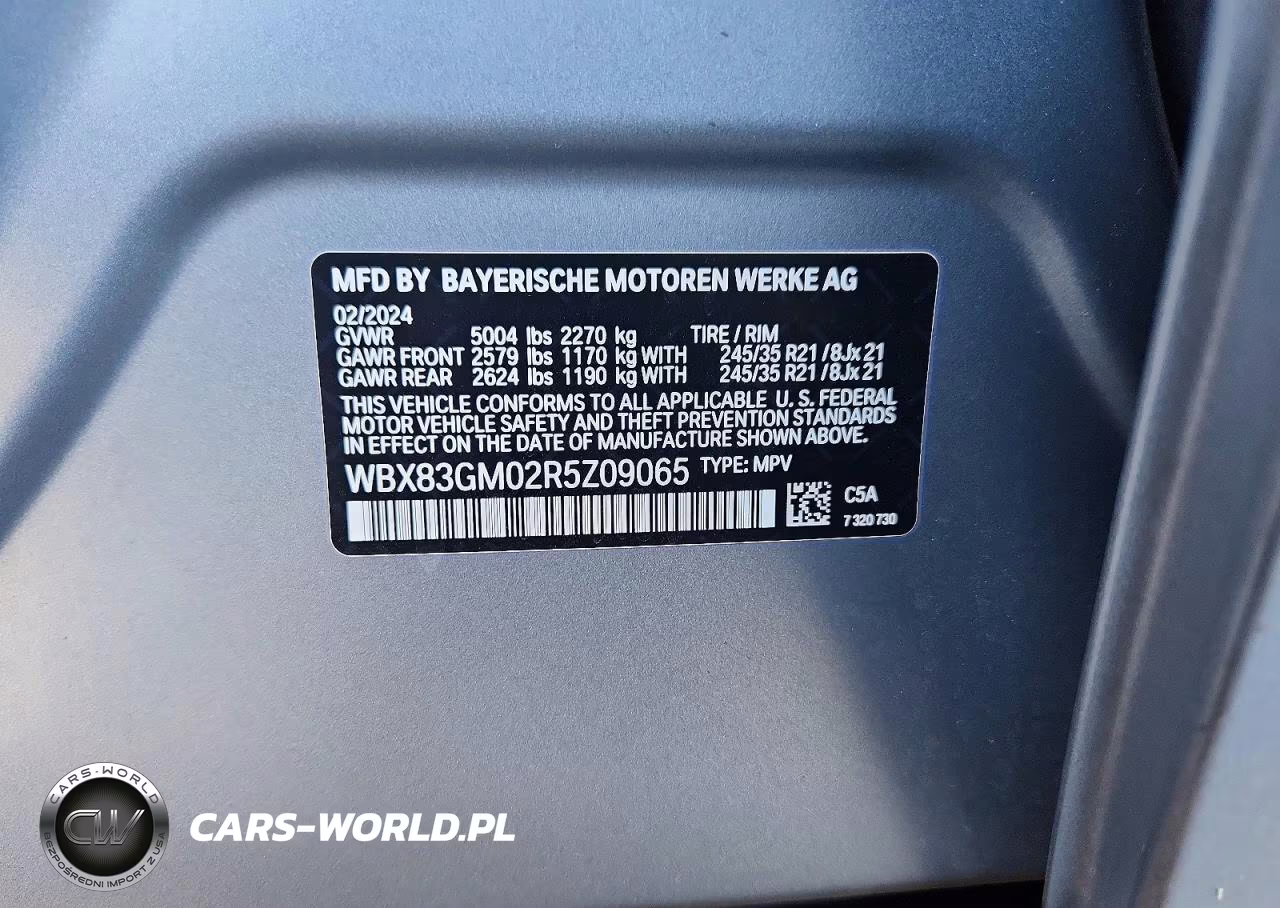 2024 BMW X2 M35I VIN:WBX83GM02R5Z09065 - 13