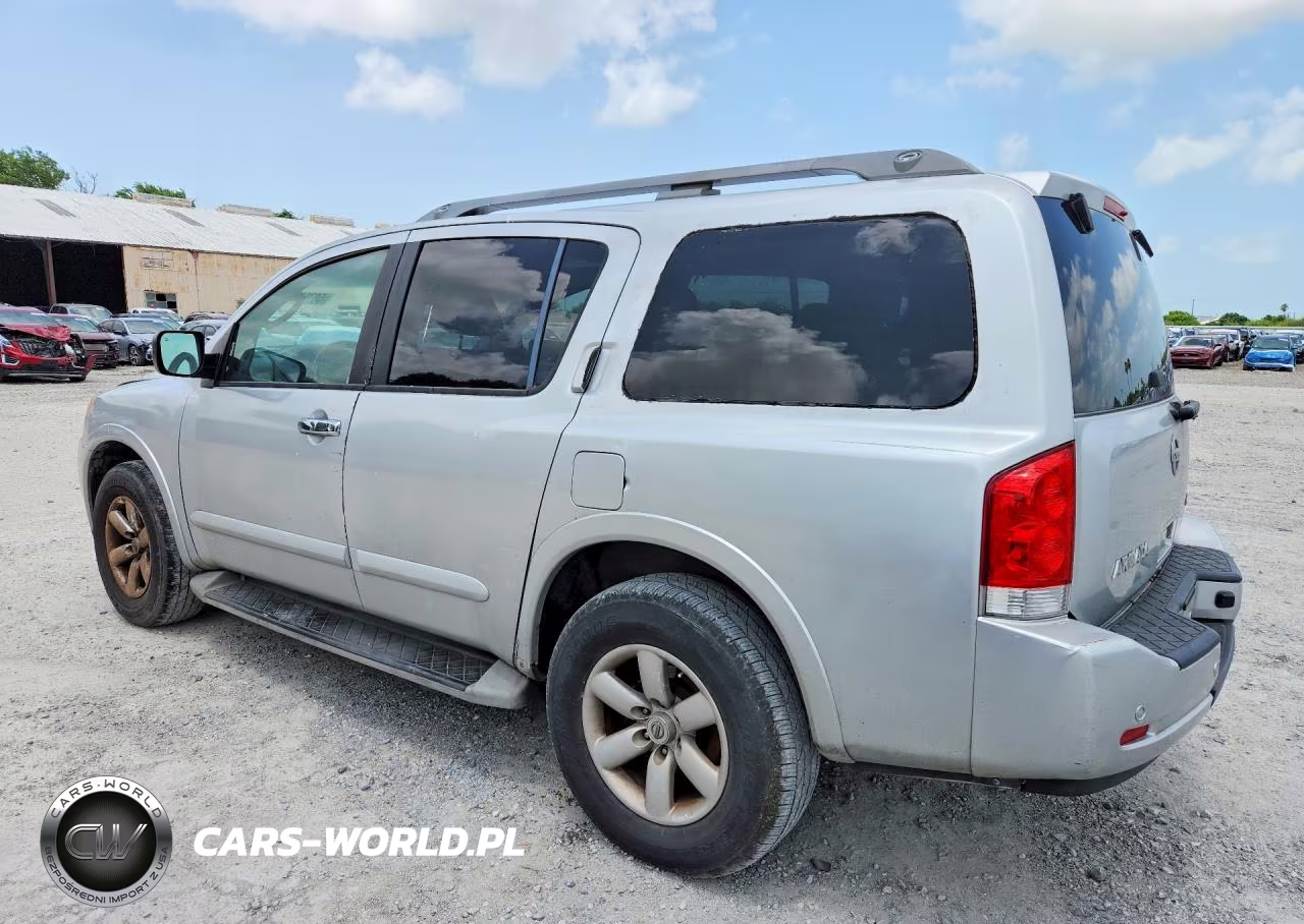 2012 Nissan Armada Sv VIN:5N1BA0ND2CN614276 - 2