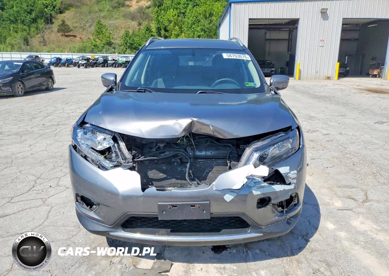 2016 Nissan Rogue S VIN:KNMAT2MV7GP662866 - 5