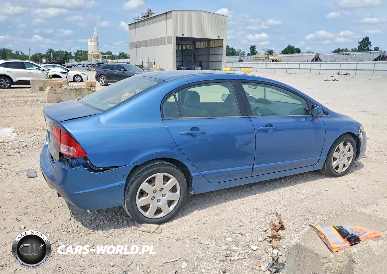 2007 Honda Civic Lx VIN:1HGFA16547L128798 - 3