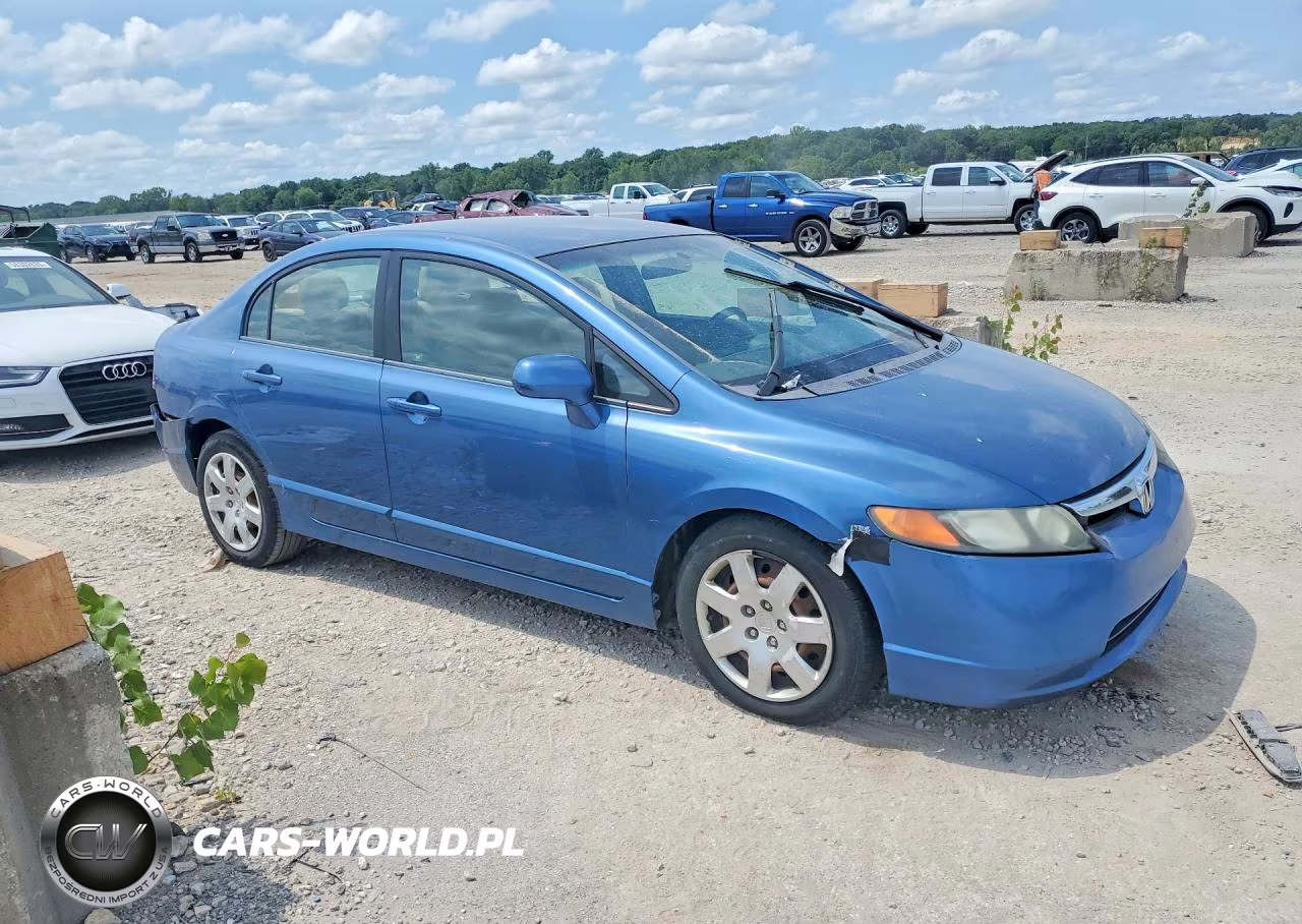 2007 Honda Civic Lx VIN:1HGFA16547L128798 - 4