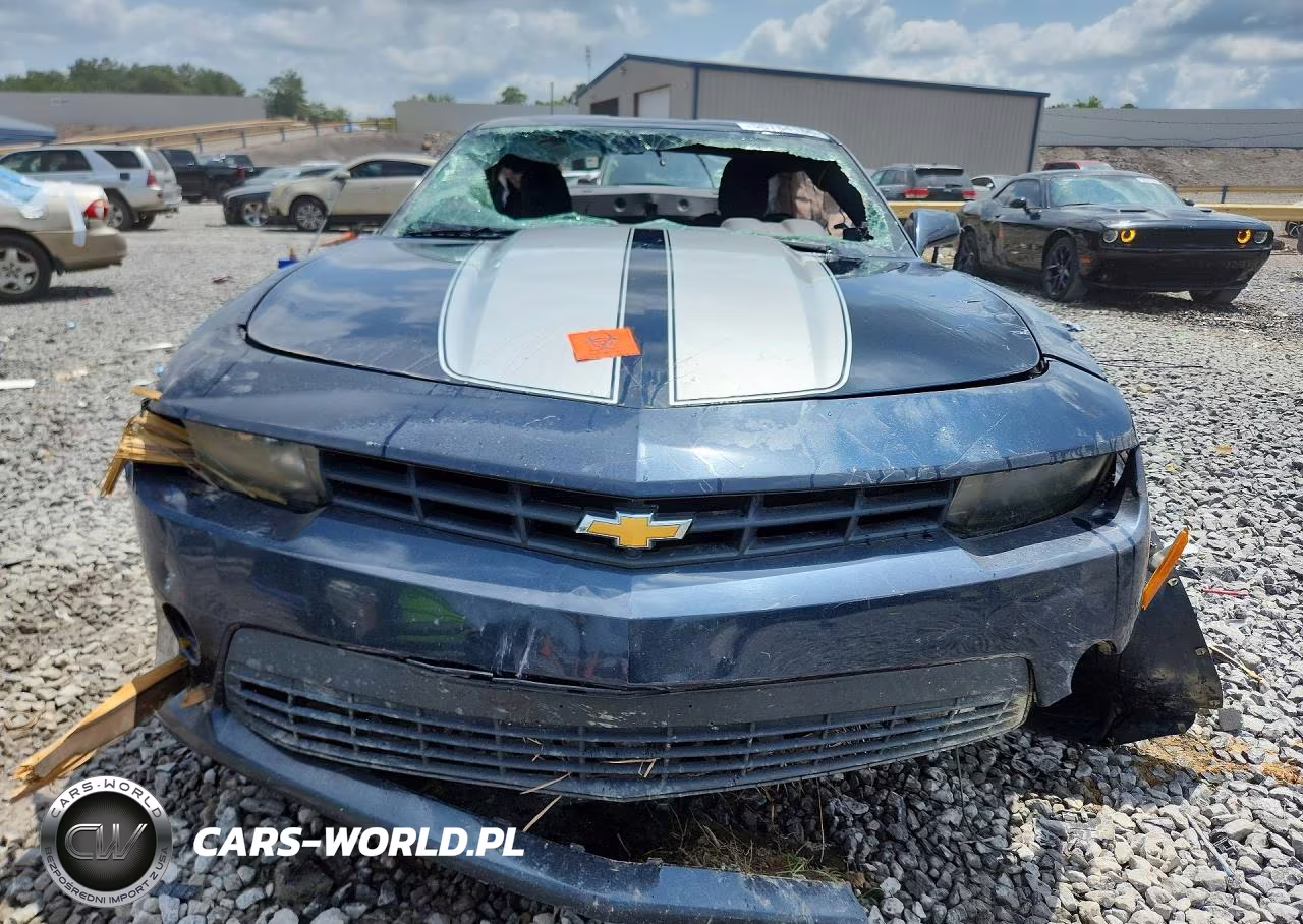 2014 Chevrolet Camaro Ls VIN:2G1FA1E35E9274767 - 5