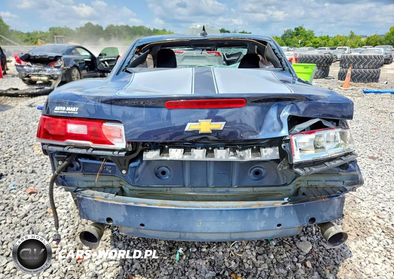 2014 Chevrolet Camaro Ls VIN:2G1FA1E35E9274767 - 6