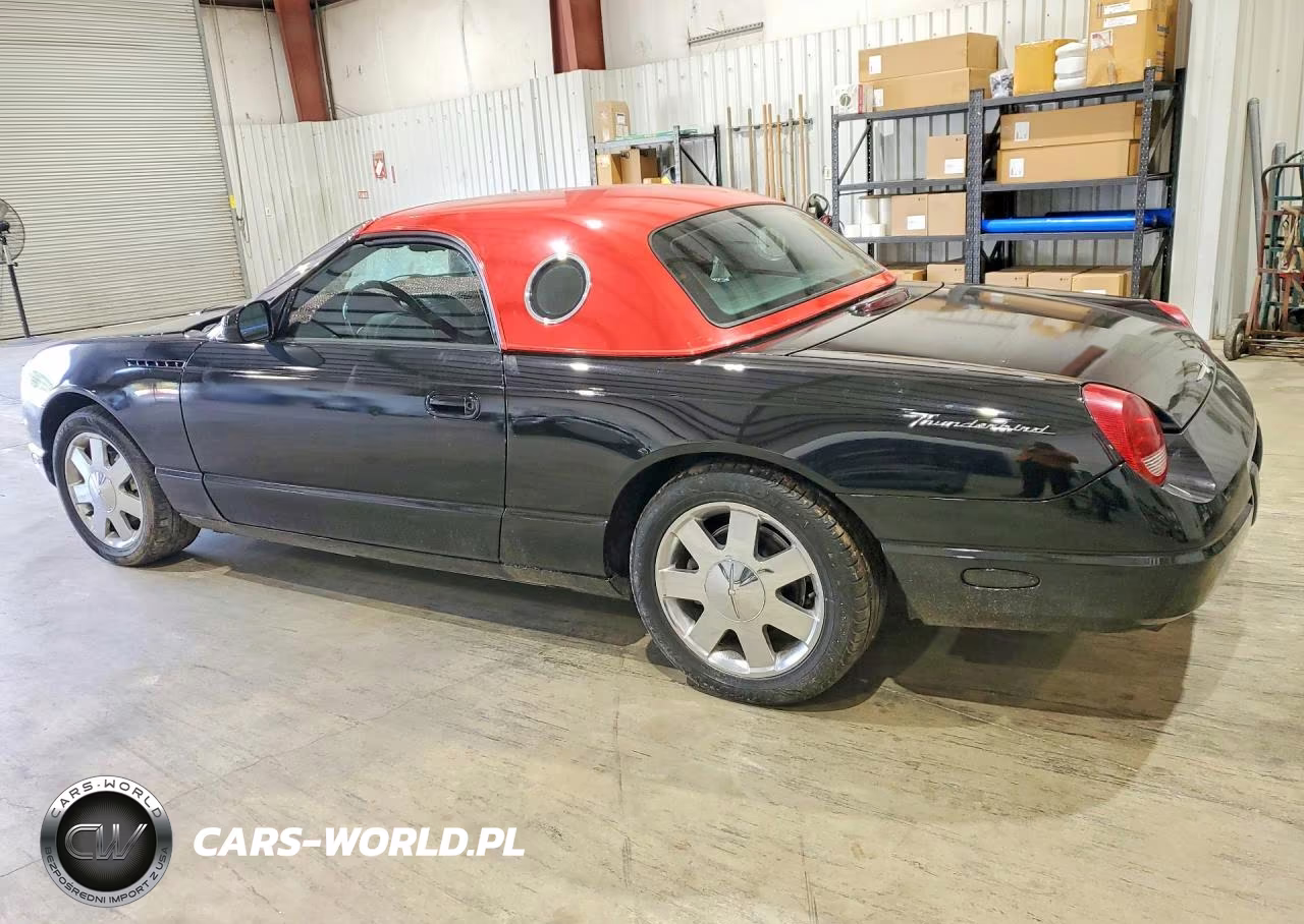 2002 Ford Thunderbird VIN:1FAHP60A02Y111037 - 2