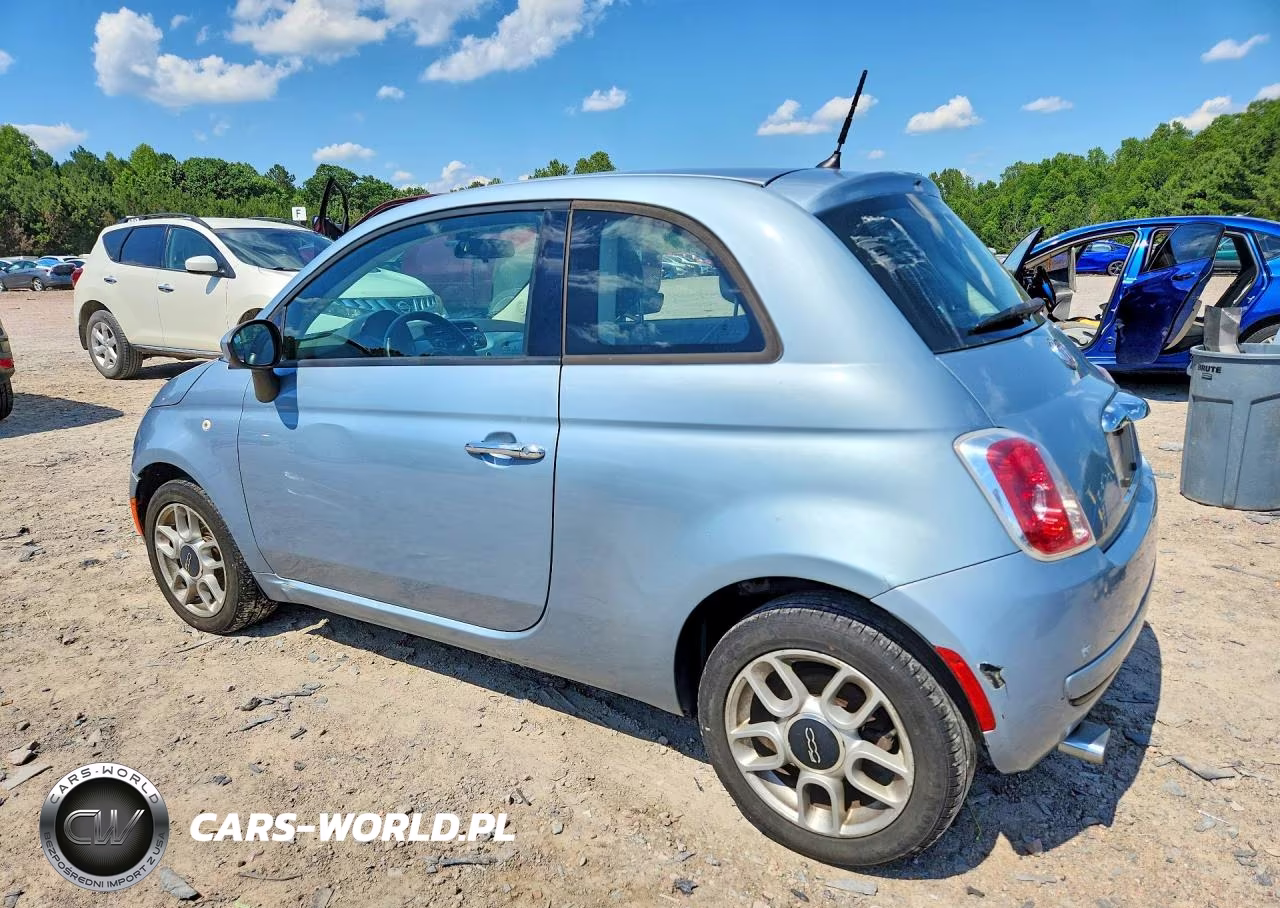 2015 Fiat 500 Pop VIN:3C3CFFAR3FT667348 - 2