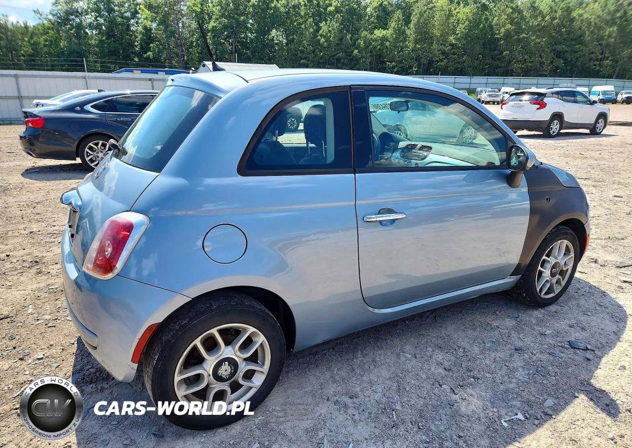 2015 Fiat 500 Pop VIN:3C3CFFAR3FT667348 - 3