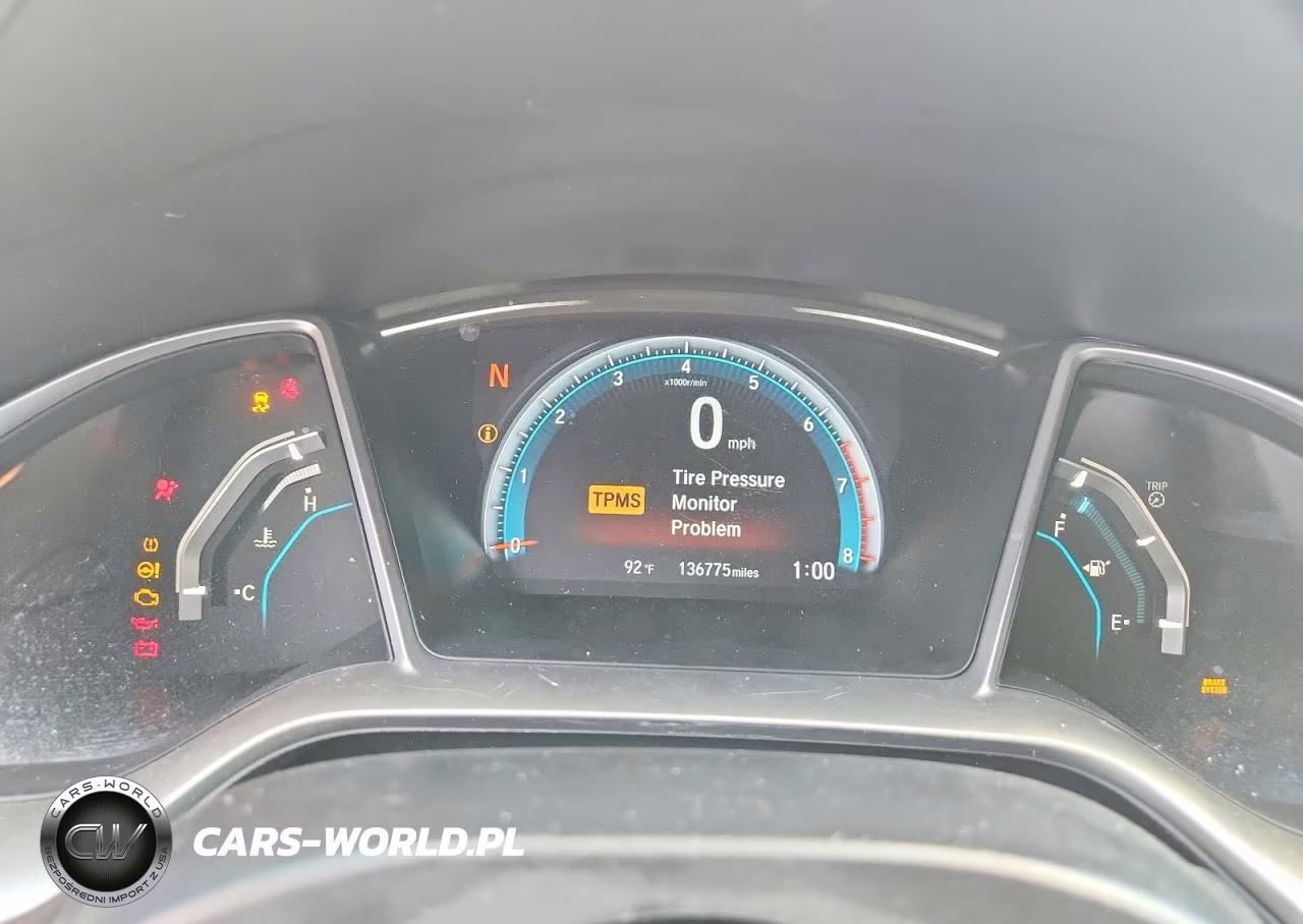 2018 Honda Civic Ex VIN:2HGFC3B31JH355347 - 9