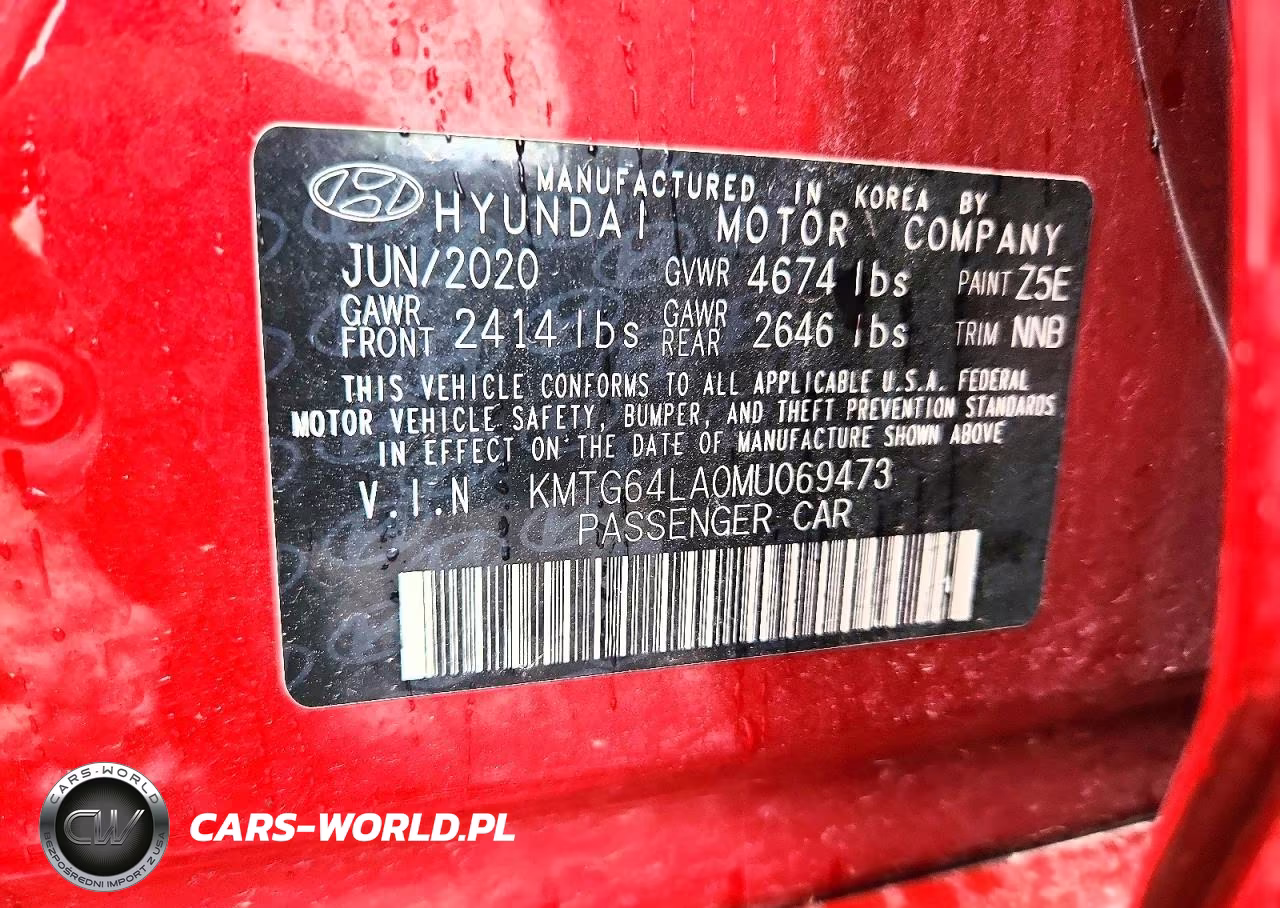 2021 Genesis G70 2.0T VIN:KMTG64LA0MU069473 - 12