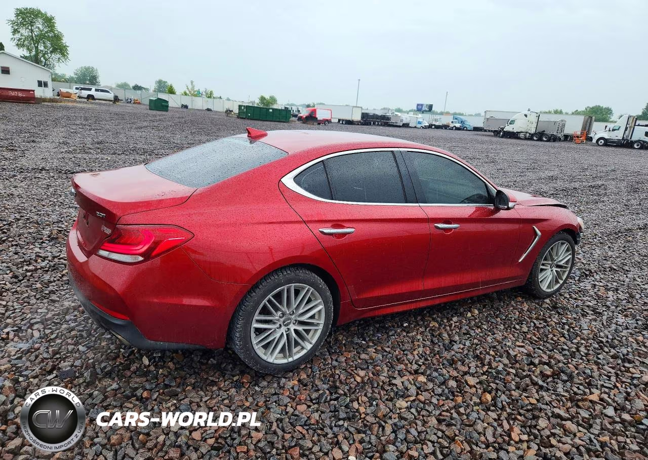 2021 Genesis G70 2.0T VIN:KMTG64LA0MU069473 - 3