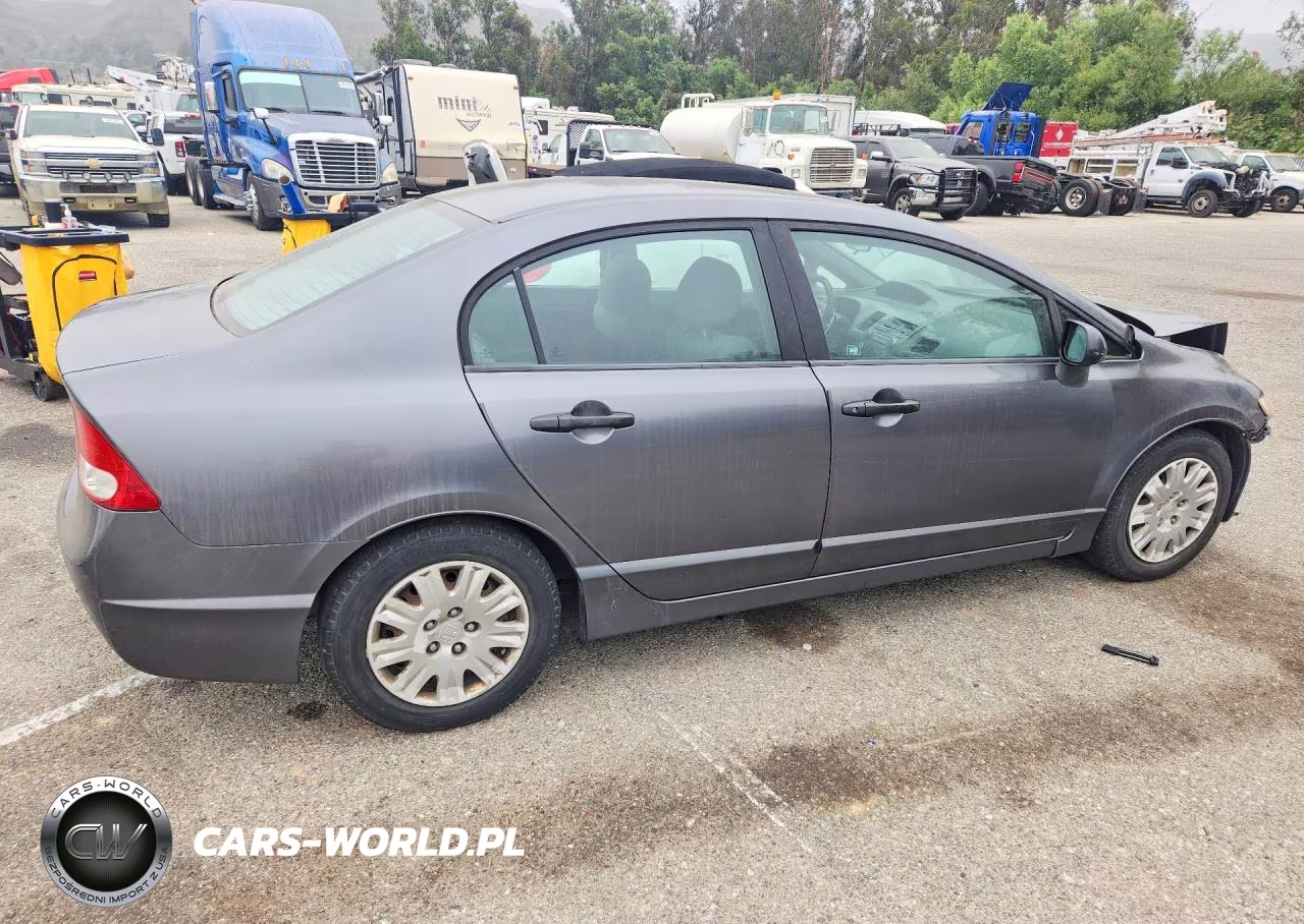 2010 Honda Civic Vp VIN:19XFA1F36AE069783 - 3
