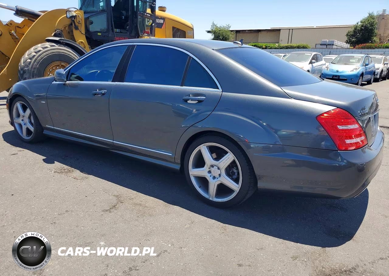 2012 Mercedes-Benz S 550 VIN:WDDNG7DB4CA439955 - 2