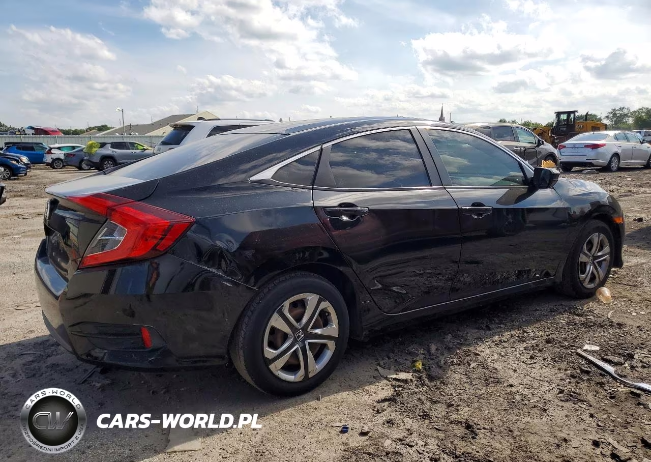 2018 Honda Civic Lx VIN:2HGFC2F59JH575227 - 3