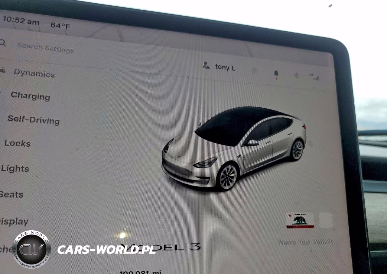 2022 Tesla Model 3 VIN:5YJ3E1EA5NF370178 - 9