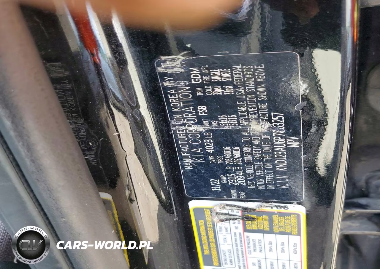2023 Kia Soul Lx VIN:KNDJ23AU6P7863257 - 12