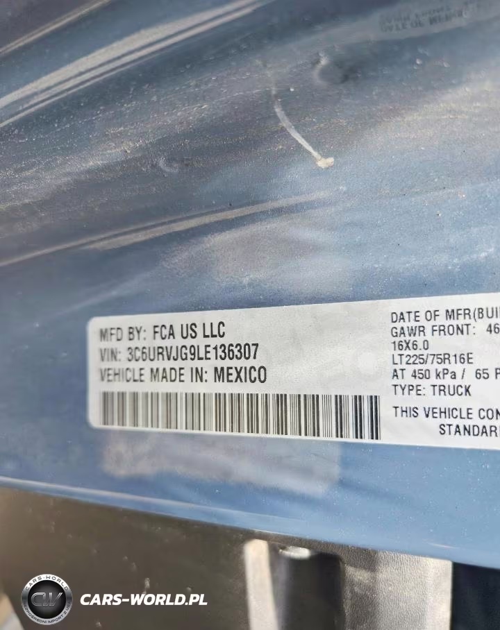 2020 Ram Promaster 3500 3500 High VIN:3C6URVJG9LE136307 - 13