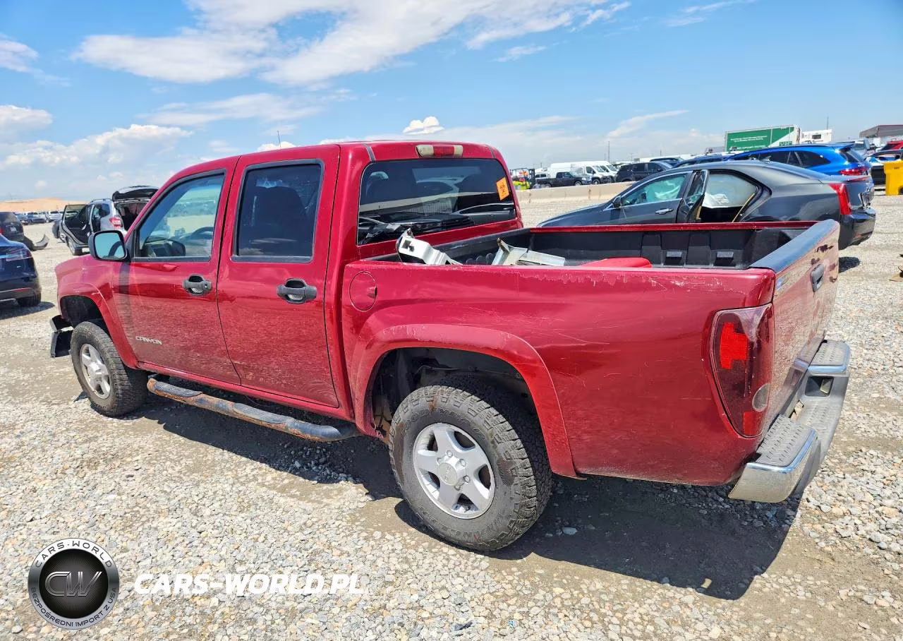 2004 GMC Canyon VIN:1GTDT136148131217 - 2